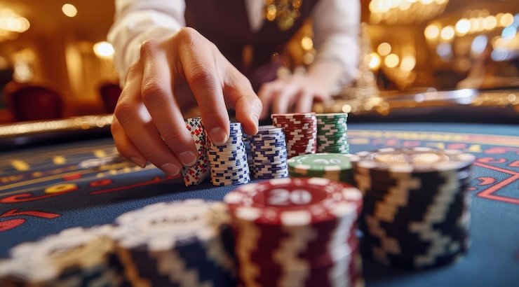 Layar awal aplikasi kasino jitu menampilkan dashboard dengan daftar permainan live-dealer